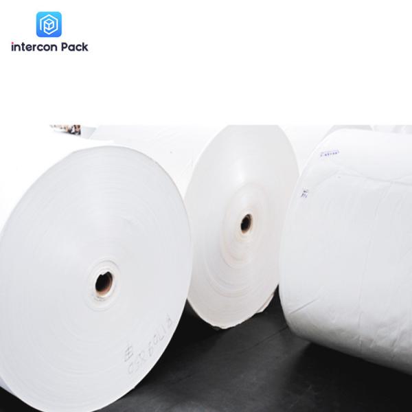 White 120um-450um Stone Paper Sheets Roll Eco Friendly Tear Resistance