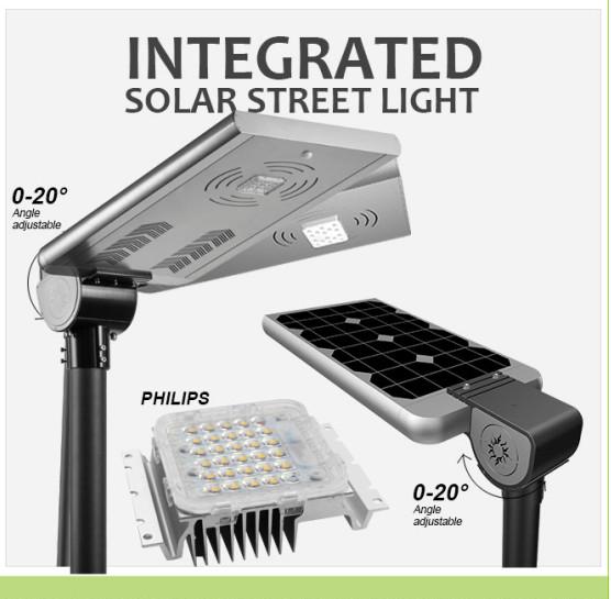 Integrated Solar Led Street Light, High Quality Integrated Solar Led Street Light Products from China factory