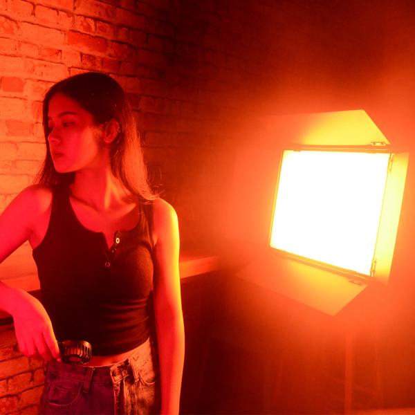 Luz LED para estúdio de vídeo 120 W Equipamento de iluminação para filmagem fotográfica Luz de painel