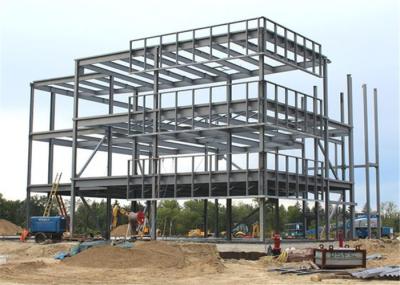 Lugares de funcionamento claros inoxidáveis da construção da construção de aço com a parede do painel de sanduíche