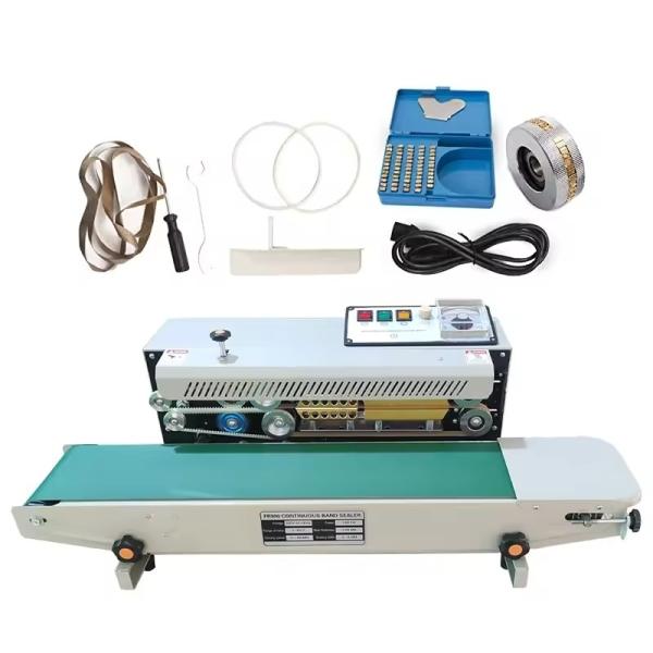 DL-6CFR-900 Solid Ink Roller Bag Sealer/Pouch Machine with Digital Counter 15 KG Capacity