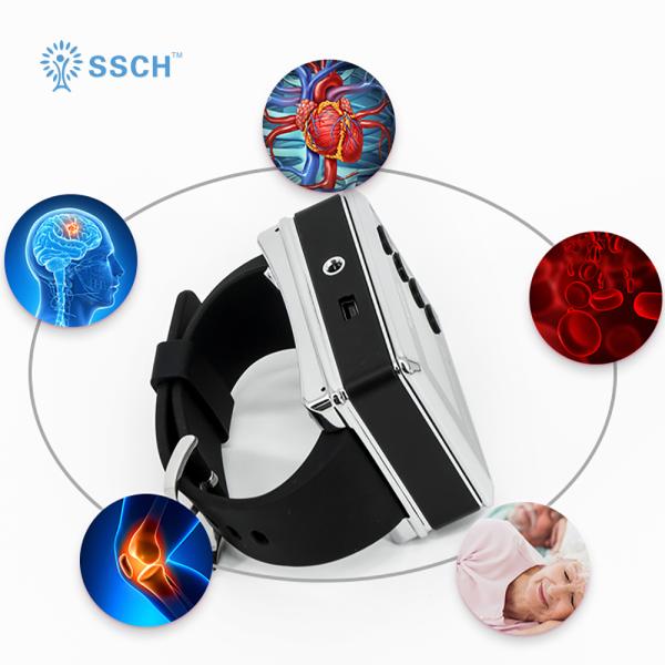 Red / Blue Laser Healing Device Anti Diabetic / Hypertension For Pain Relief