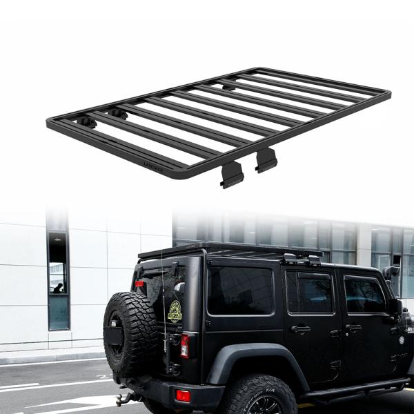 Aluminum Rooftop Cargo Luggage Carrier Perfect for 2012 Jeep Grand Cherokee Roof Rack