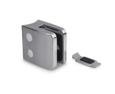 braçadeira de vidro de aço inoxidável de 55×55×35mm para o cerco do balcão/escadaria