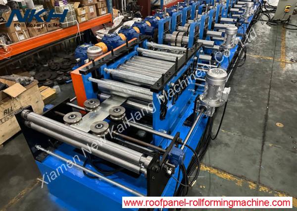 C Purlin Roll Forming Machine with Auto Stacking 1-3mm