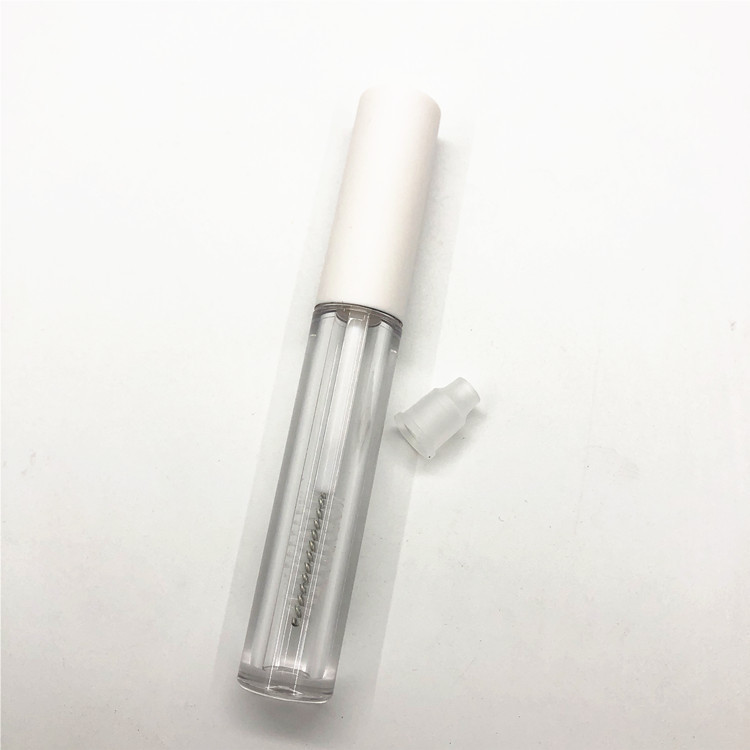 Wholesale 3ML White Mascara Growth Serum Empty Bottle ABS Custom Logo Cosmetic Packaging