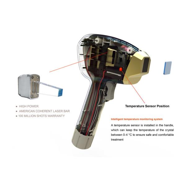 Удаление 1064nm волос лазера длины волны салона CE тройное
