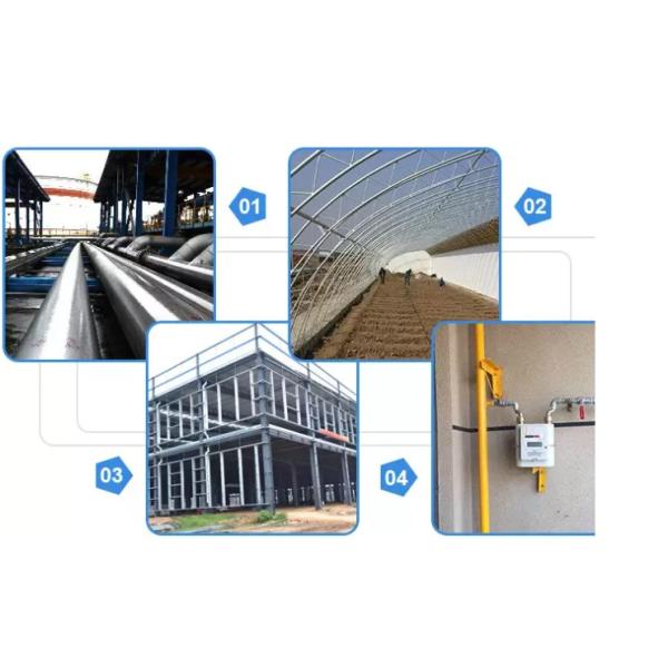 200-600g/M2 гальванизировало TISCO сваривая трубу Gi ERW для Constraction