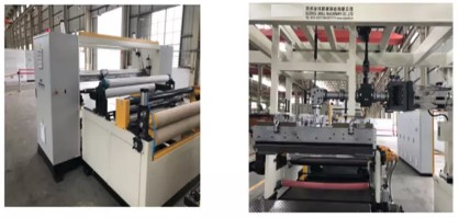 TPU Roller Calibration Film Plastic Extrusion Line Biological Compatibility PLC Control