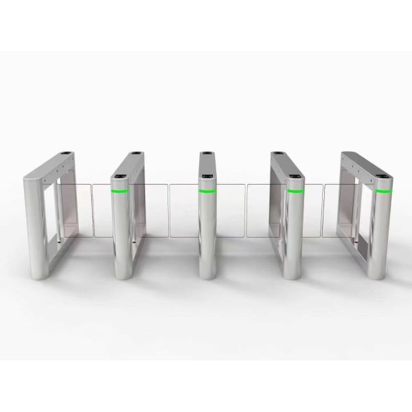 Heavy Duty Swing Barrier Gate Robust Stainless Steel for Security Systems