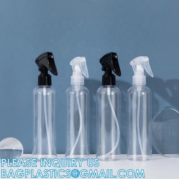 Amber Plastic Hair Salon Liquid Spray Container Mist Spraying 180ml Domestic Disinfectant Refill Trigger Pet