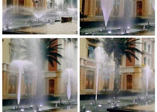 acessórios da fonte da associação 120Kpa pulverizador de água Jet Nozzle de 1,5 polegadas