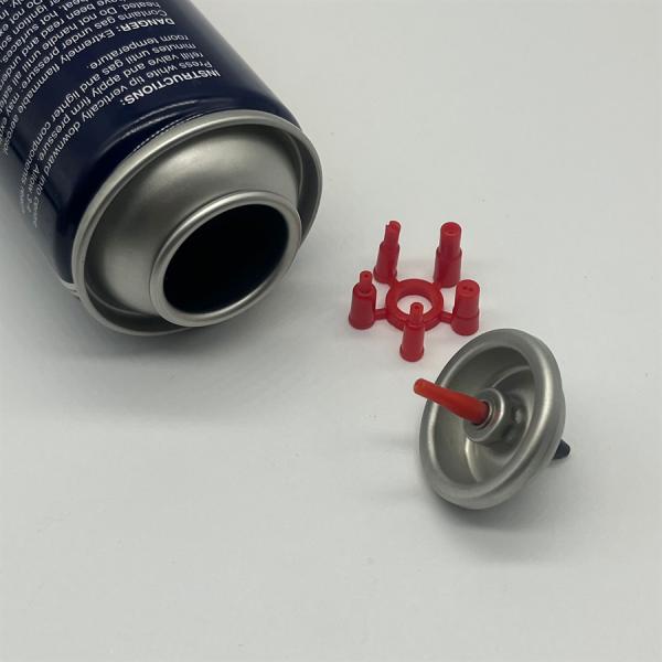 Valve de pulvérisation polyvalente de remplissage de gaz de briquets au butane pour plusieurs types de briquets - universelle - spécification de conception adaptée