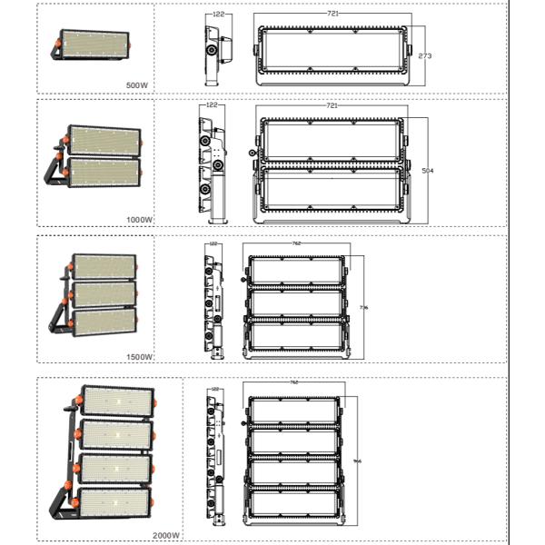 New Modular LED Flood Lights 170LM/W meet all your outdoor lighting solutions