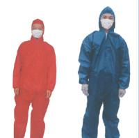 XXL Medical Non Woven , Non Woven Coveralls With Hood And Shoecover