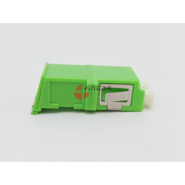 Single-mode Simplex Fiber Optic Adapter LC/APC, Green LC Fiber Optic Coupler