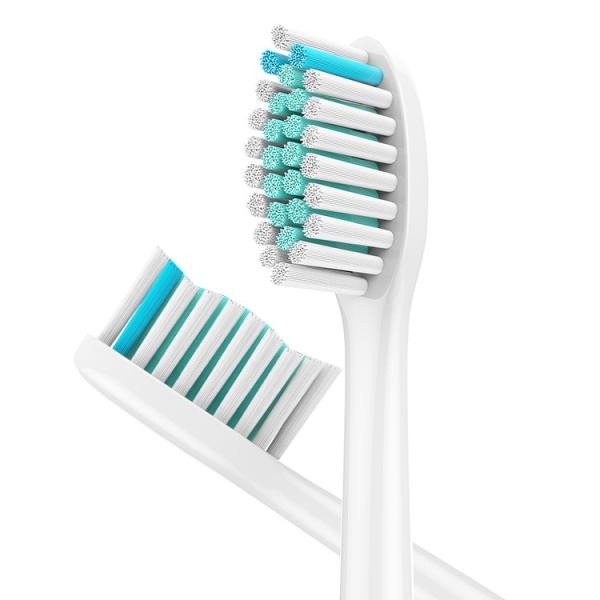 Fashionable Electronic Toothbrush Heads Exclusive W Shaped Trim Design HX614-X