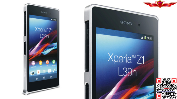 New Arrival Ultra Thin 0.7MM Aluminum Bumper For Sony Xperia Z1 Multi Color Gift Box Yes