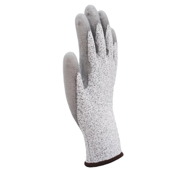 4X42C 13 Gauge Precision Handling Gloves PU Palm Work Gloves With Superior Grip For Assembly Machining