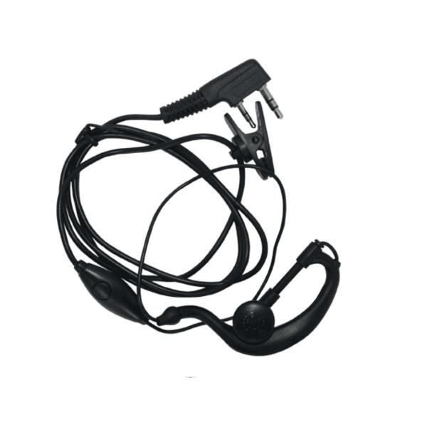 Affordable 3.5mm Wired Headset for Two Way Walkie Talkie Radio No Control Button