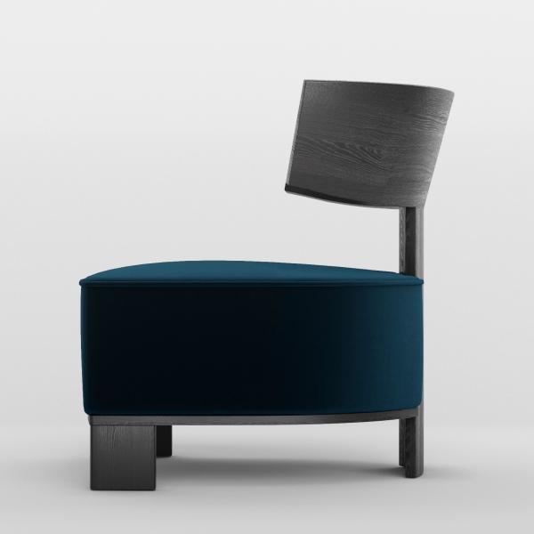  Clipper Modern Low Lounge Chair For Reception Room Office