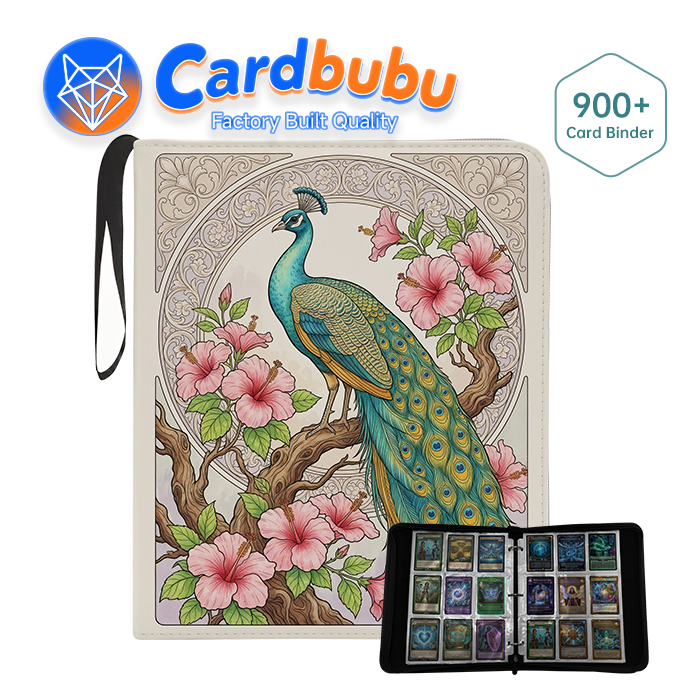 OEM MTG  Trading Card Binder Customer'S Logo Game Companies 4 Pocket Binder
