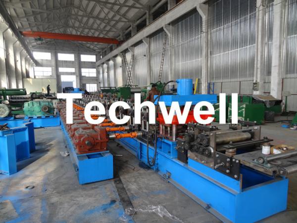 Quick Change C / Z Shaped Purlin Roll Forming Machine  / Channel Roll Forming Machine