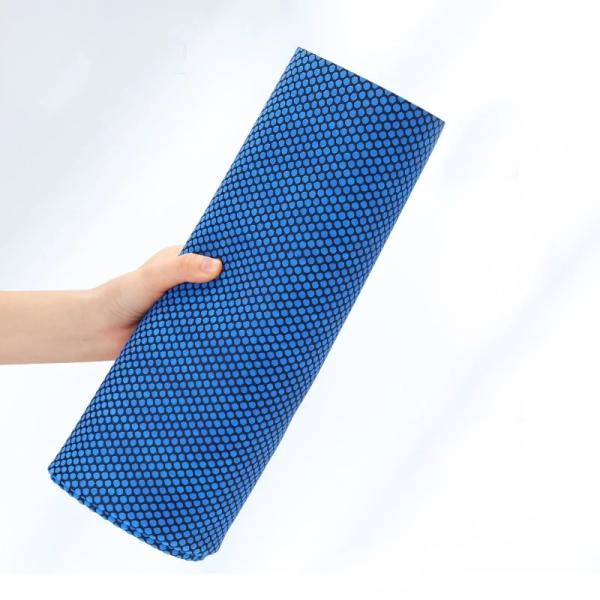 Suede Yoga Mat, Travel Yoga Mat, Printed design yoga mat
