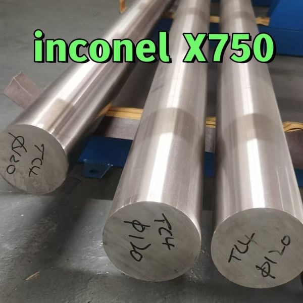 INCONEL X-750 Uns N07750  GH4145  W.Nr 2.4669 Nickel Alloy Round Bar / Rod Bright and  Black Surface