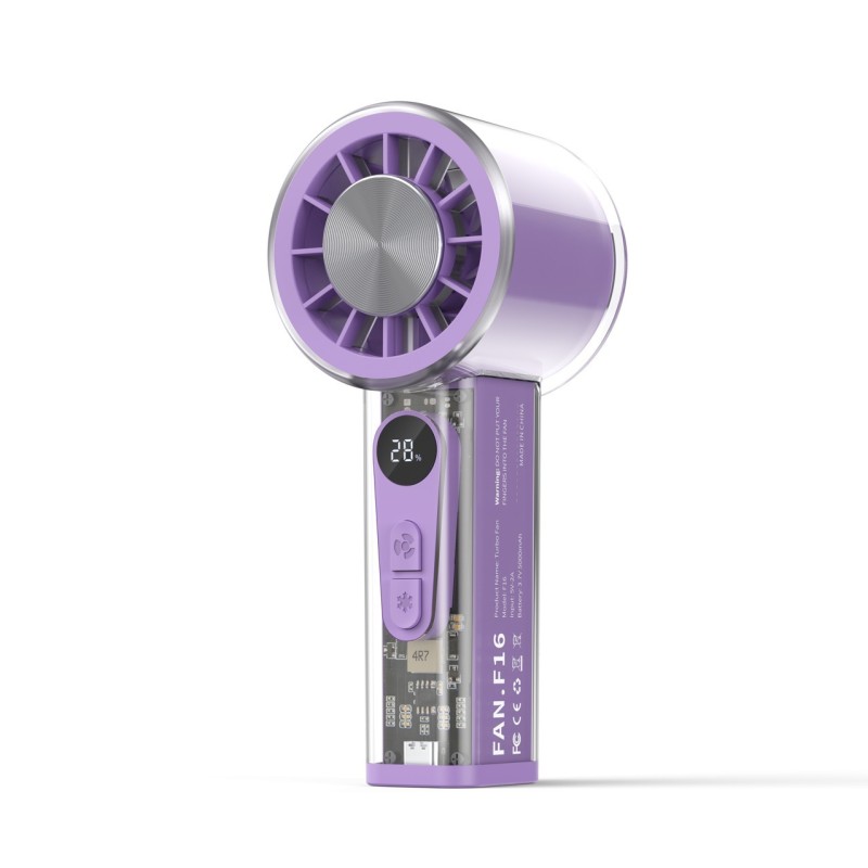 Portable USB Rechargeable Cooling Fan , Mini Personal Cooler Fan For Students