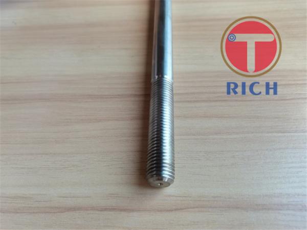 Cnc 5052 Metal Machining Parts Turning Hole Male And Female Threaded Extension Shaft