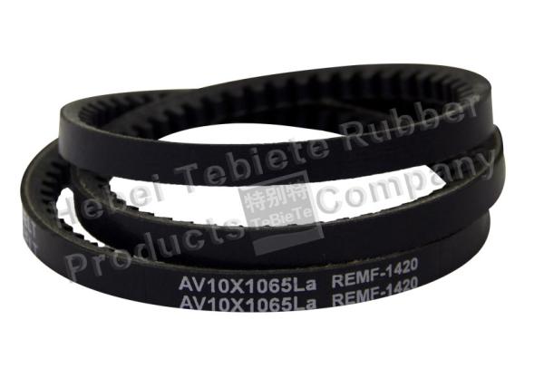 High Flexibility Cogged V Belt Anti - Heat Feature OEM ODM Service