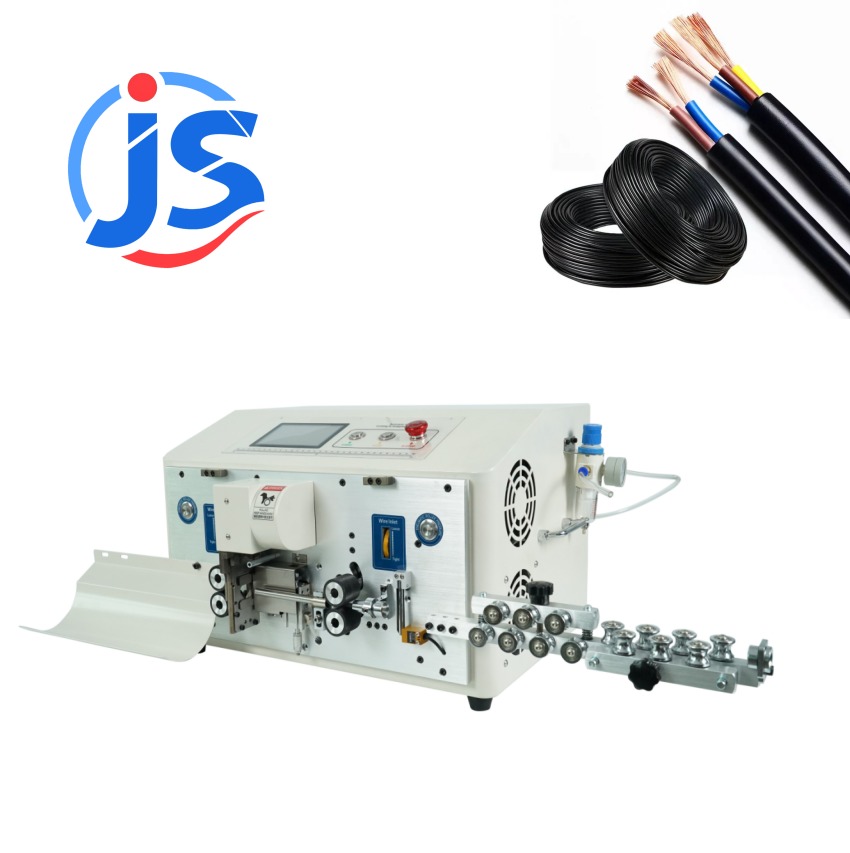 High Efficiency Cable Cutting Machine Inner Outer Layer Cable Cut Strip Machine