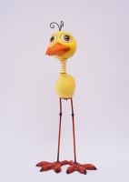 El jardín de la yarda del metal del ODM adorna el diseño Art Metal Bird Handmade