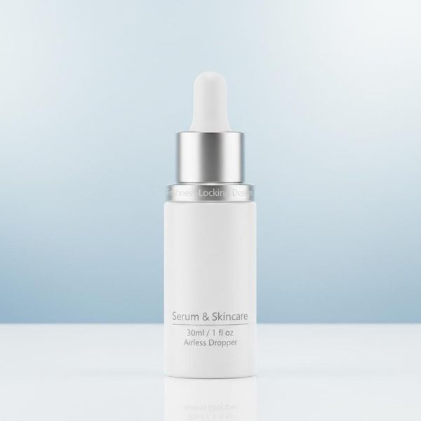 30ml PP Medical-Grade Airless Dropper Bottle with Freshness-Locking Design for Serum and Skincare