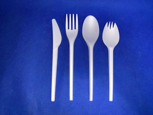 Fast Food and Takeaway Services Cpla Cutlery Set with Customized Logo 100% Compostable