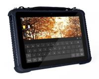 Outdoor 10,1 polegadas robusto Industrial HD LCD Tablet PC Windows10 8000mAh Bateria PCAP
