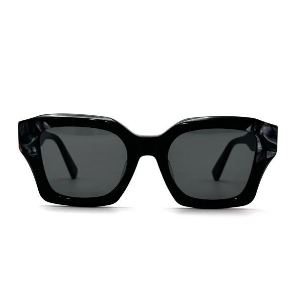 AS097 Acetate Frame Sunglasses with CR 39 Lenses Womens Eye Shape UV Protected Sunglasses