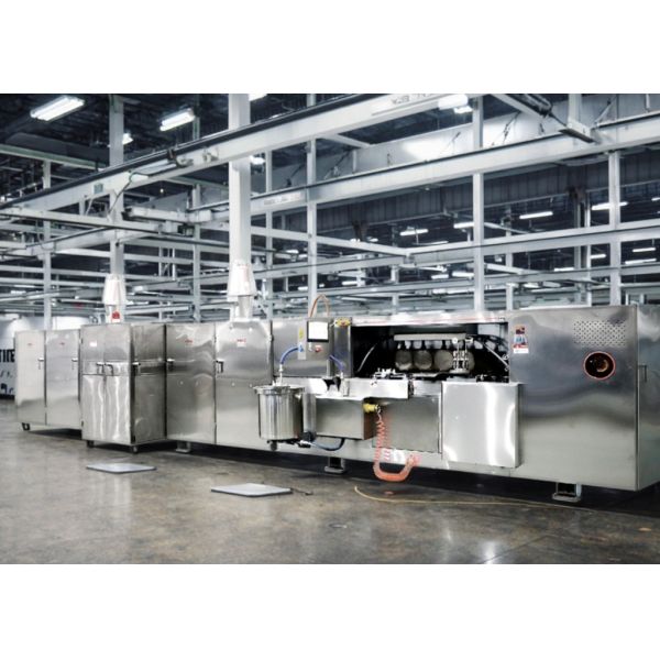 PLC Control System Wafer Biscuit Machine Stainless Steel Material Designed For High Volume Production And Consistent Output