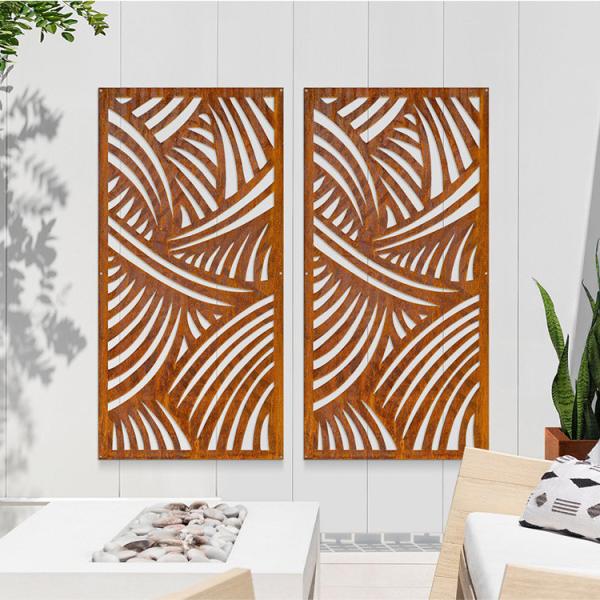 Выдерживать стальной на открытом воздухе лазер рассекателя экрана металла отрезал для украшения