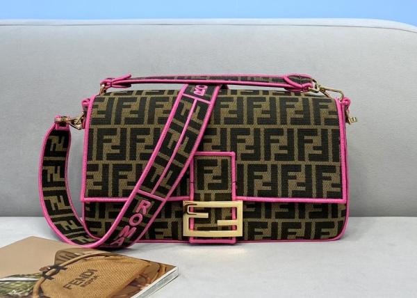 Classic Baguette Bag Old Flower Handbag Embroidered Straps Cross-Body Bag