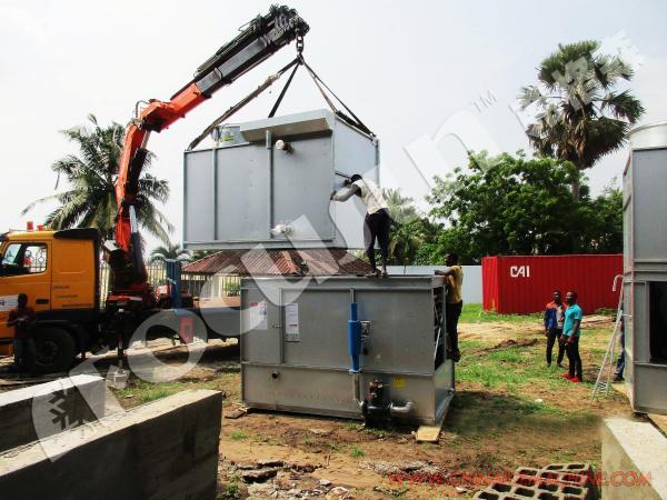 Crystal Clear Cylinder Tube Ice Machine 1 3 5 10 15 20 25 30 Tons for Saudi Arabia