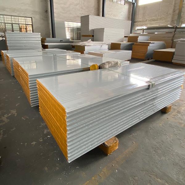 Hollow Fireproof Glass Magnesium Board Color Steel Sandwich Panels