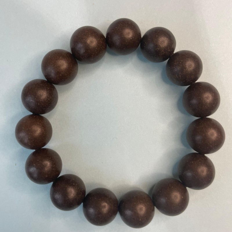 Prayer Brown Wood Bracelet Representation Harmonizing Qi Natural Wood Bracelet