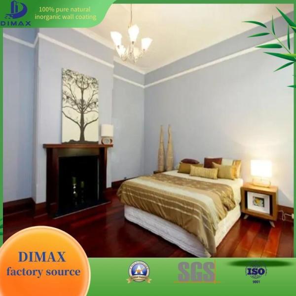Class A1 Fireproof Flame Retardant Mineral Inorganic Wall Coating 0 Voc Zero Chemical