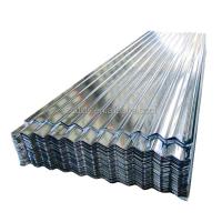 0.4mm 24 Gauge Precoated Gi Galvanizado Chapas de metal onduladas Chapas de telhado de aço