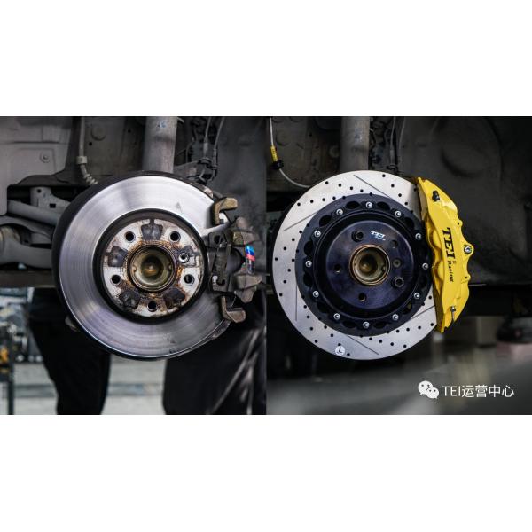 P60ES BMW большой тормозной комплект для 3-й серии GT 18-дюймовый автомобильный обод передний 6-поршневой суппорт тормозной комплект Auto Brake Aystem