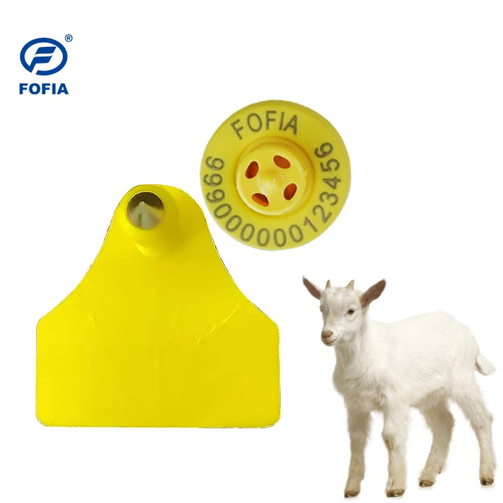 Customizable TPU Blank Cow Earring Tags Plastic Animals Ear Tag for Sheep Goat Cattle Ear Tag for Sale