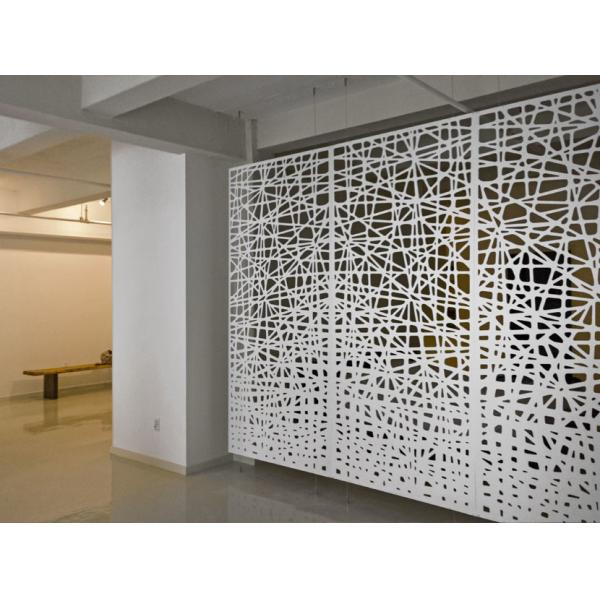 Powder Coating Aluminum Screen Panels For Column Cover/Cladding