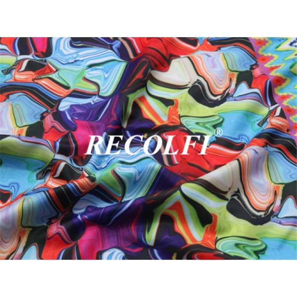 Repreve Recycled Spandex Plain Fabric Activewear Made From Recycled Plastic